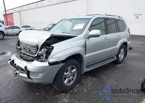 2005 Lexus Gx 470 z USA, uszkodzony, nr VIN JTJBT20X050071258